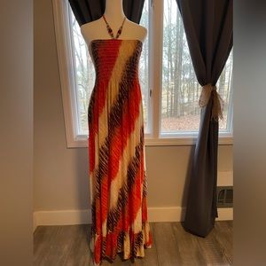 Cristinalove Boho Maxi Dress- EUC